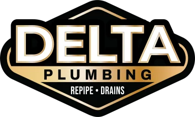 Delta Plumbing Repipe and Drains logo