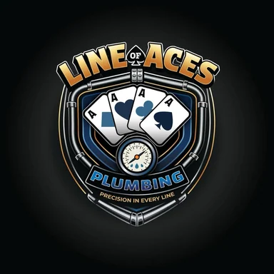 Line of Aces Plumbing logo