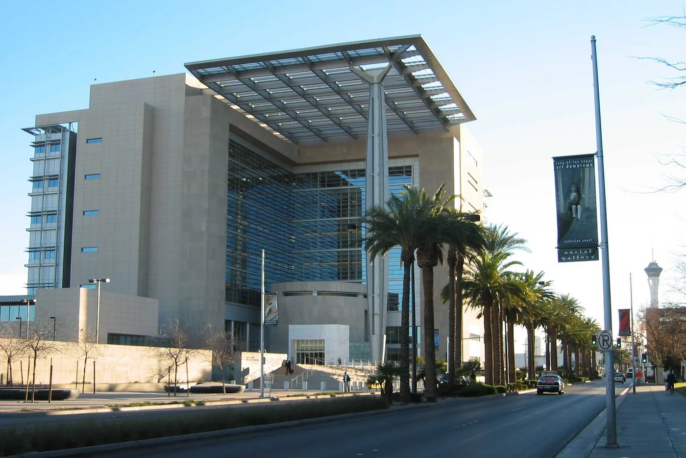 The federal courthouse in Las Vegas in a U.S